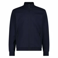 Herren-Sweatshirt Stretch mit durchgehendem Reißverschluss