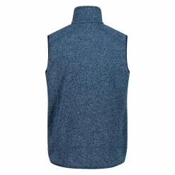 Herrenweste aus schweres Knit-Tech Fleece mit hitzeversiegelter Tasche