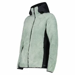 Highloft-Fleecejacke für Damen mit Kapuze
