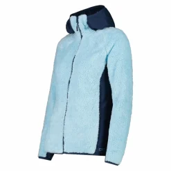 Highloft-Fleecejacke für Damen mit Kapuze