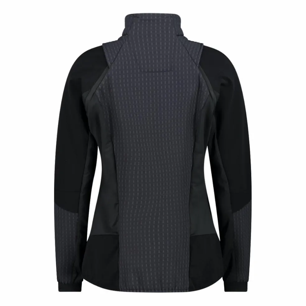 Hybride Damenjacke mit abnehmbaren ärmeln