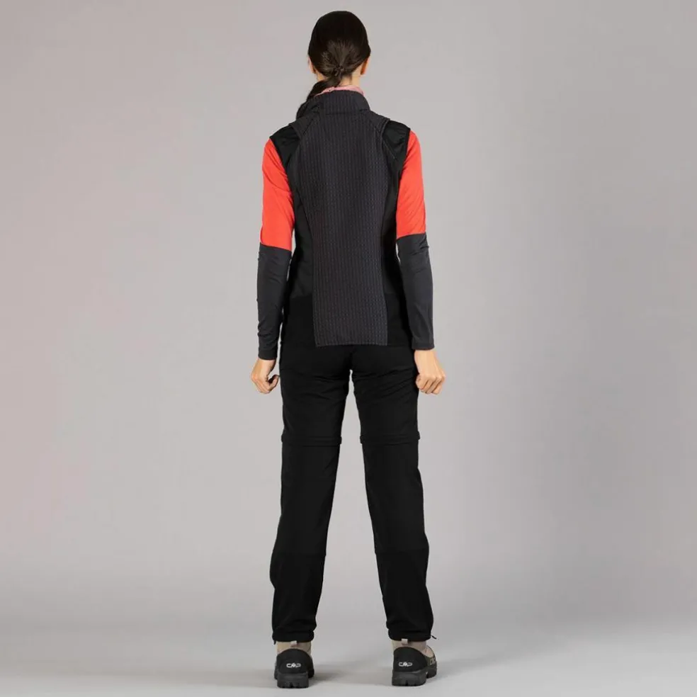 Hybride Damenjacke mit abnehmbaren ärmeln