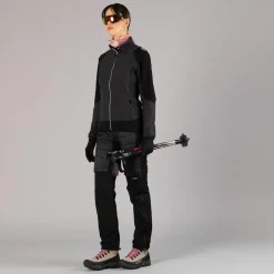 Hybride Damenjacke mit abnehmbaren ärmeln