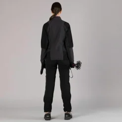 Hybride Damenjacke mit abnehmbaren ärmeln