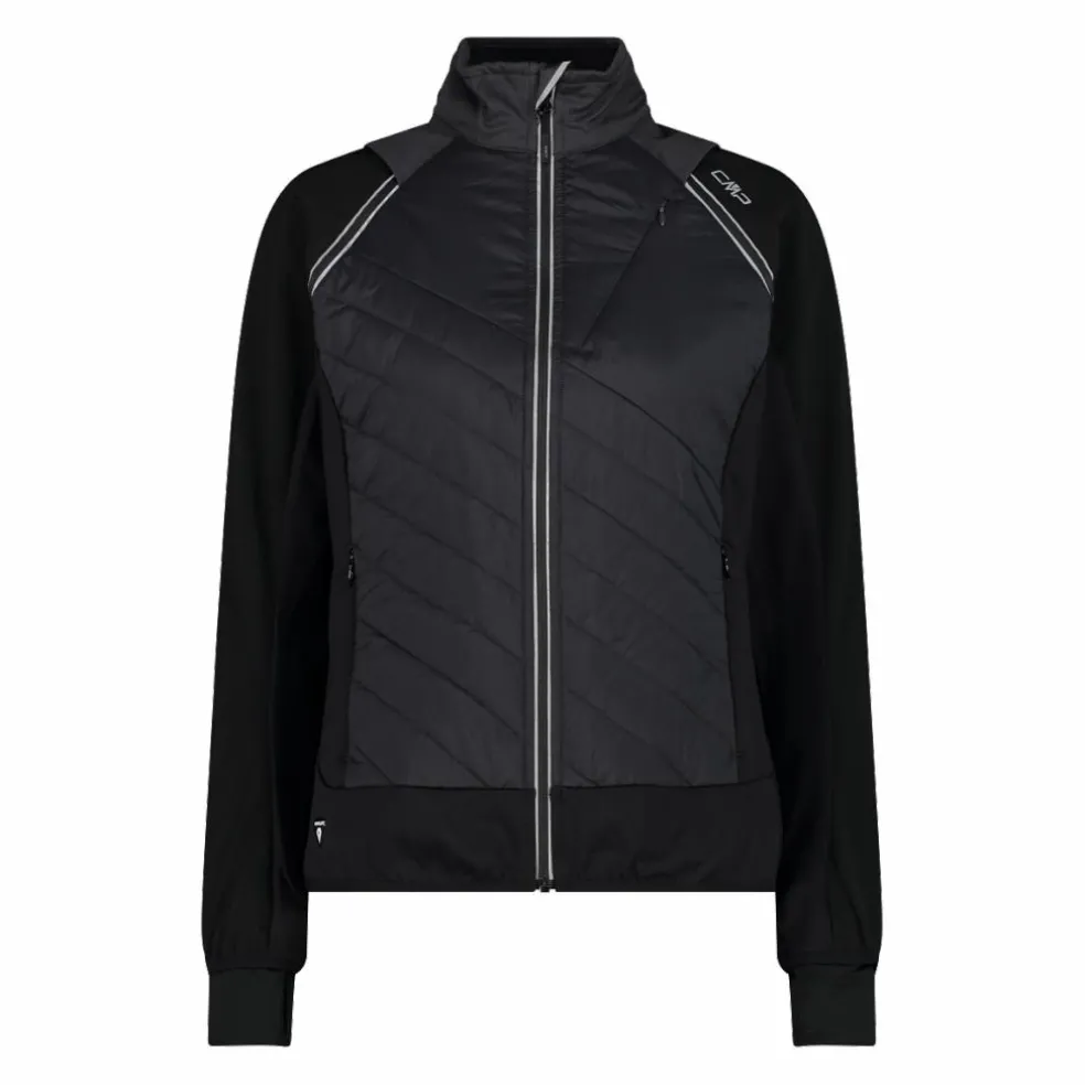 Hybride Damenjacke mit abnehmbaren ärmeln