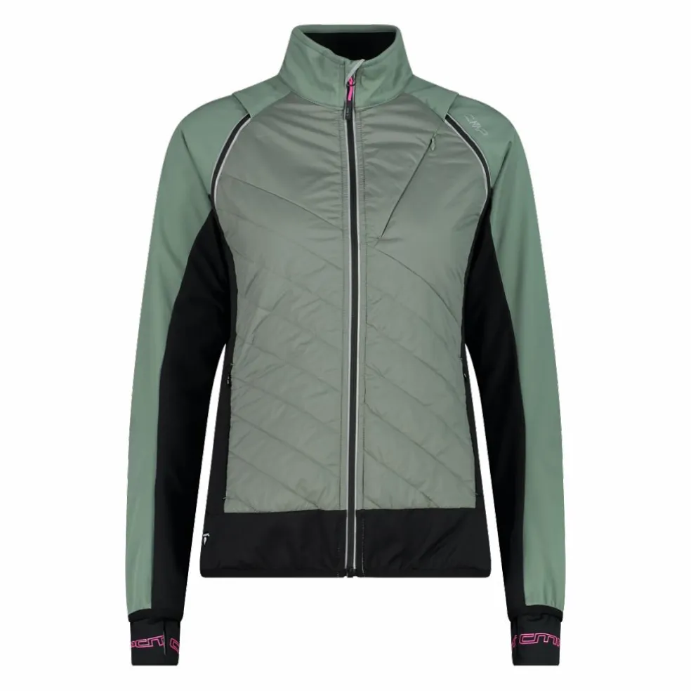 Hybride Damenjacke mit abnehmbaren ärmeln