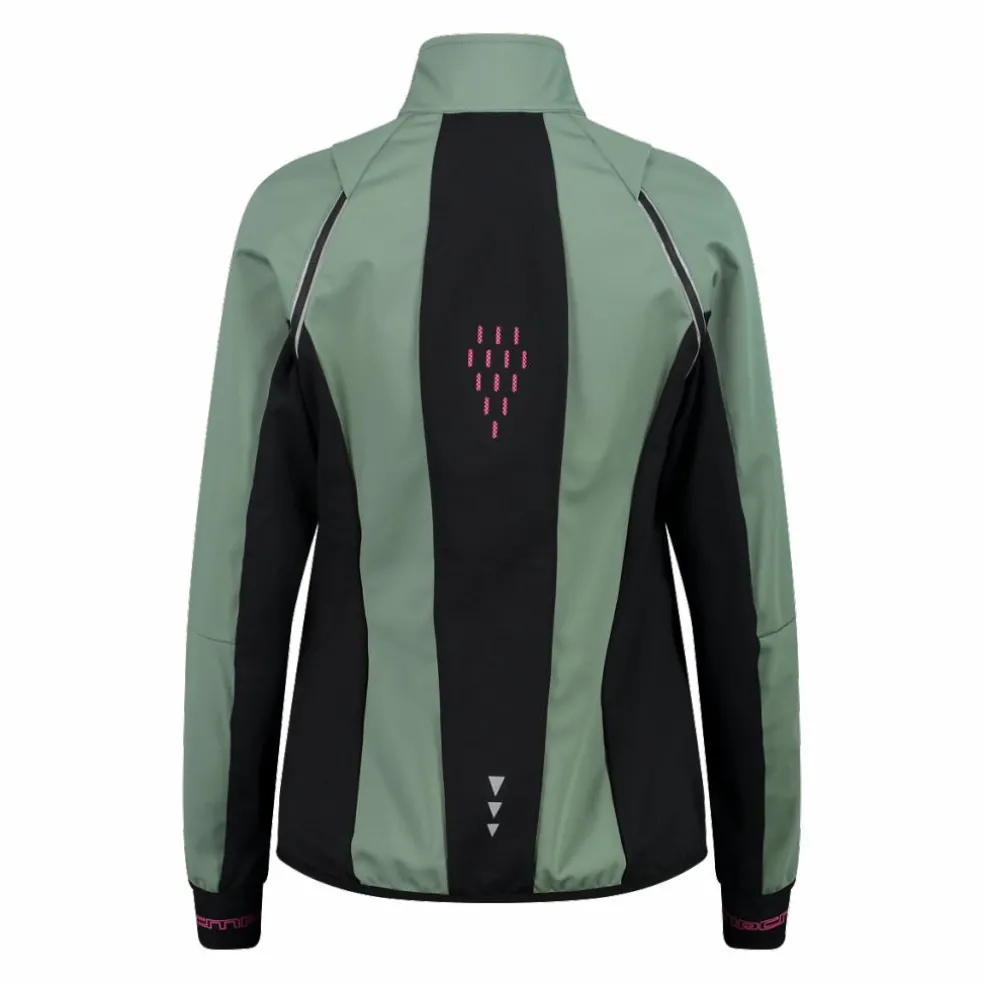 Hybride Damenjacke mit abnehmbaren ärmeln