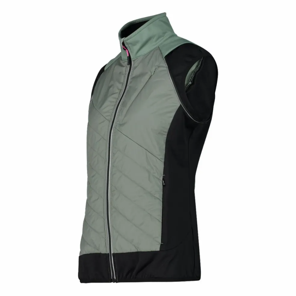 Hybride Damenjacke mit abnehmbaren ärmeln