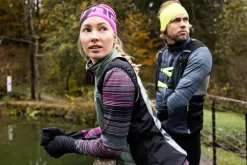 Hybride Damenjacke mit abnehmbaren ärmeln