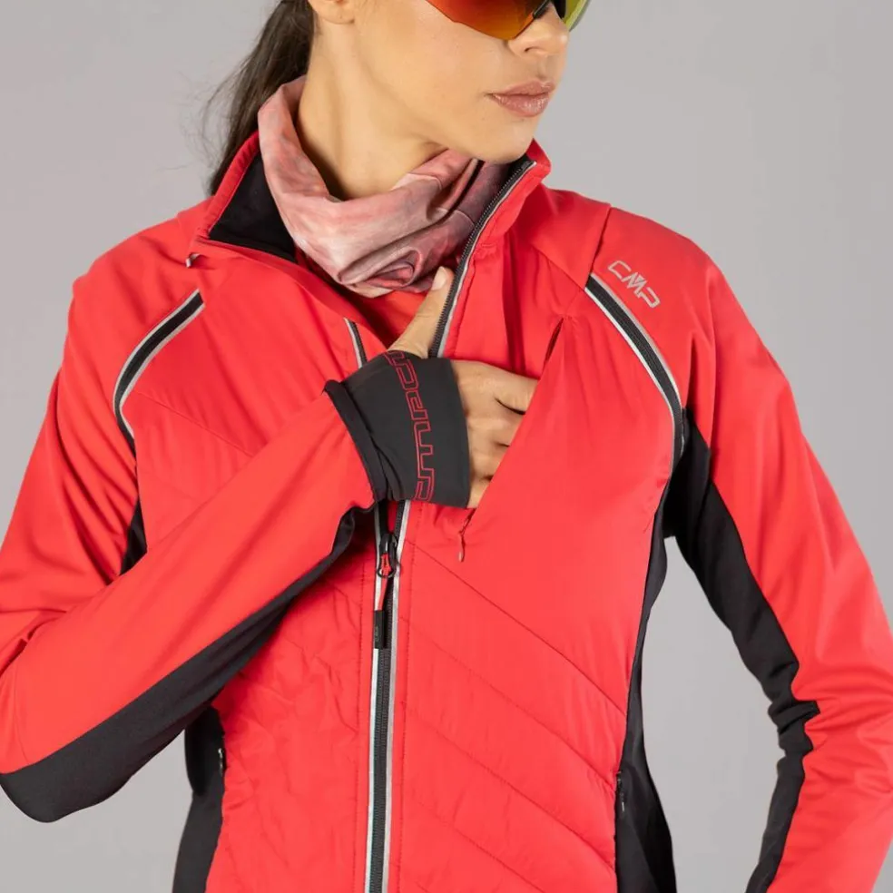 Hybride Damenjacke mit abnehmbaren ärmeln