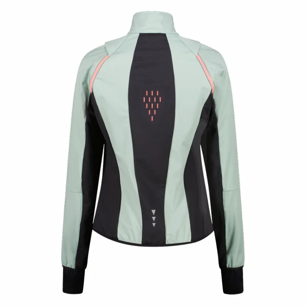 Hybride Damenjacke mit abnehmbaren ärmeln