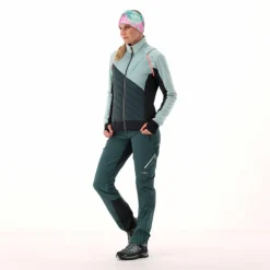 Hybride Damenjacke mit abnehmbaren ärmeln