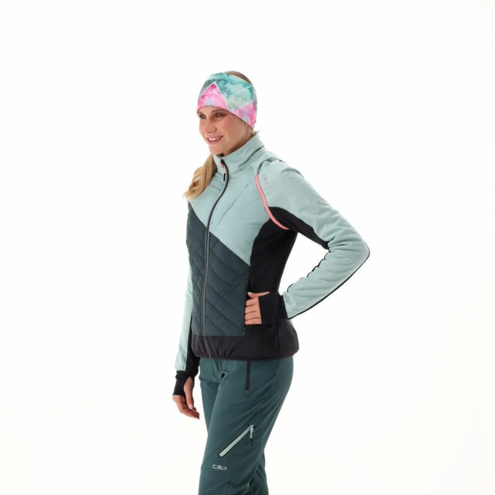 Hybride Damenjacke mit abnehmbaren ärmeln