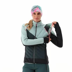 Hybride Damenjacke mit abnehmbaren ärmeln