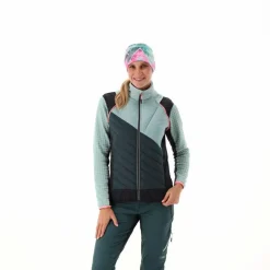 Hybride Damenjacke mit abnehmbaren ärmeln