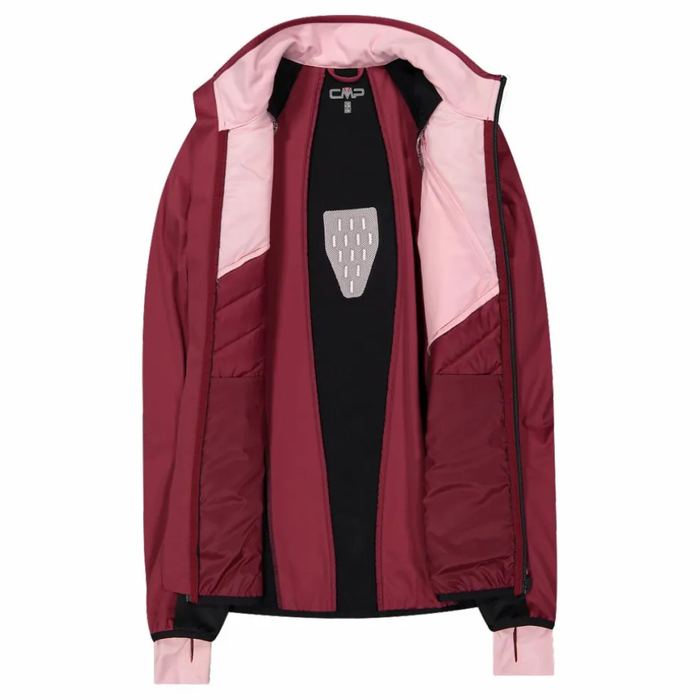 Hybride Damenjacke mit abnehmbaren ärmeln