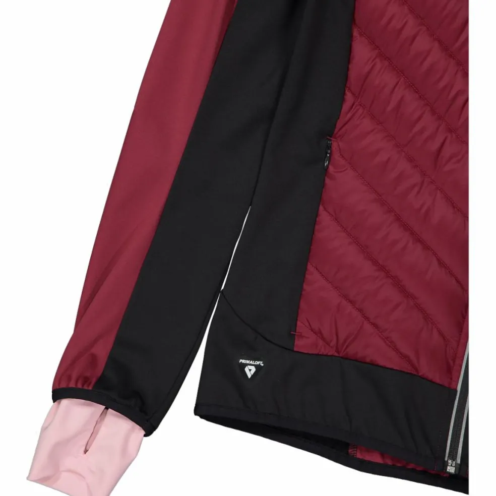 Hybride Damenjacke mit abnehmbaren ärmeln