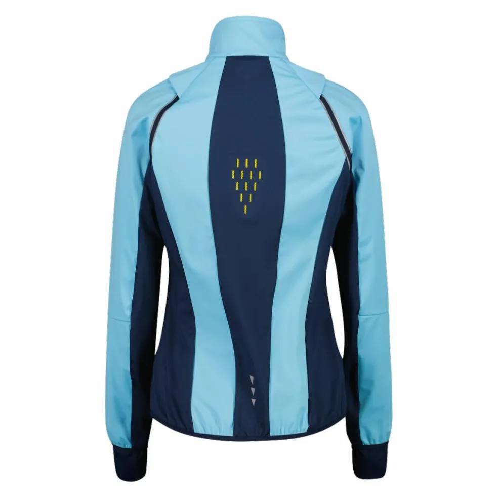 Hybride Damenjacke mit abnehmbaren ärmeln