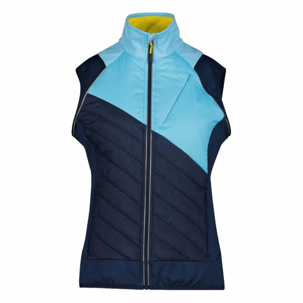 Hybride Damenjacke mit abnehmbaren ärmeln