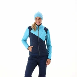 Hybride Damenjacke mit abnehmbaren ärmeln