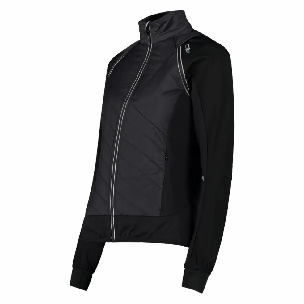 Hybride Damenjacke mit abnehmbaren ärmeln