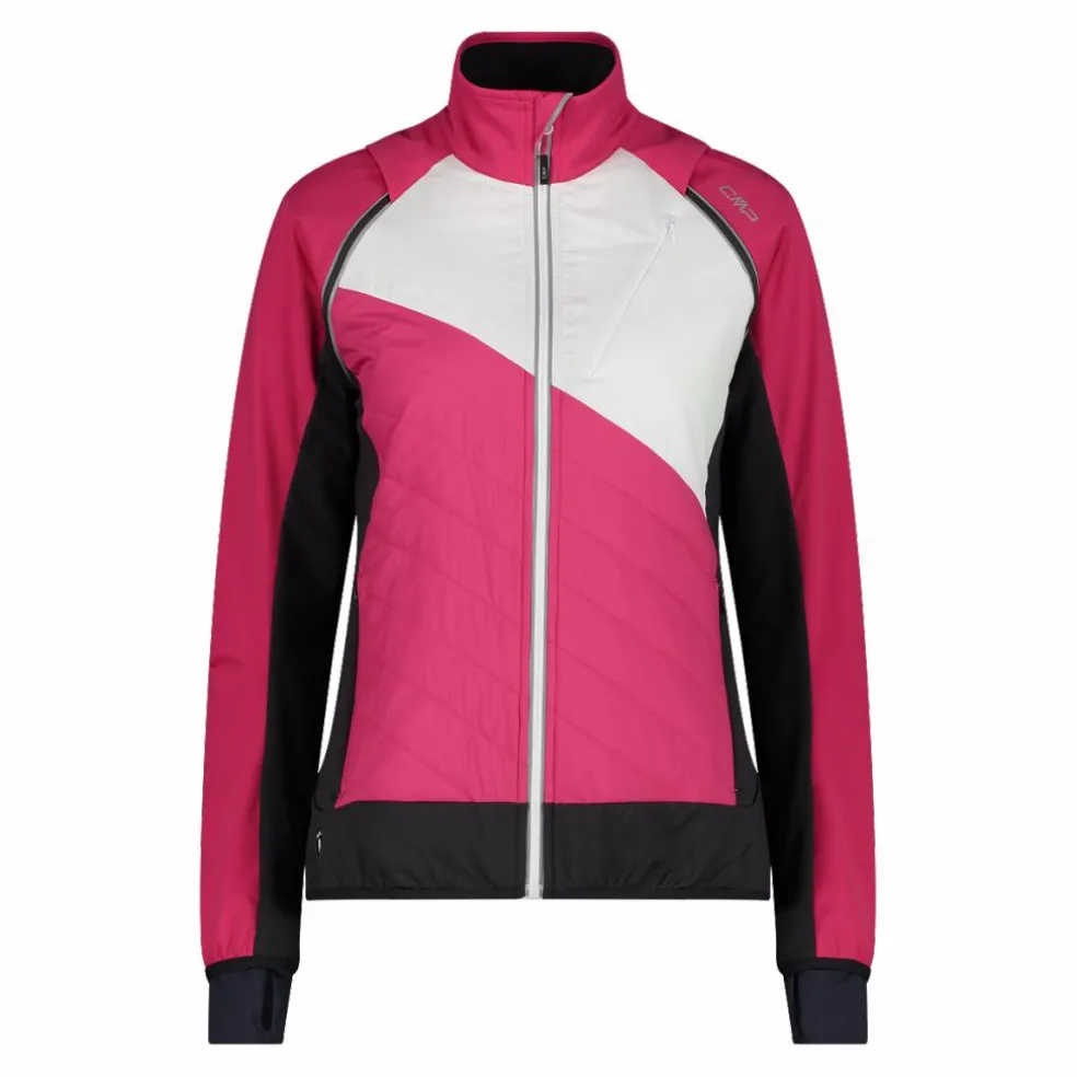 Hybride Damenjacke mit abnehmbaren ärmeln