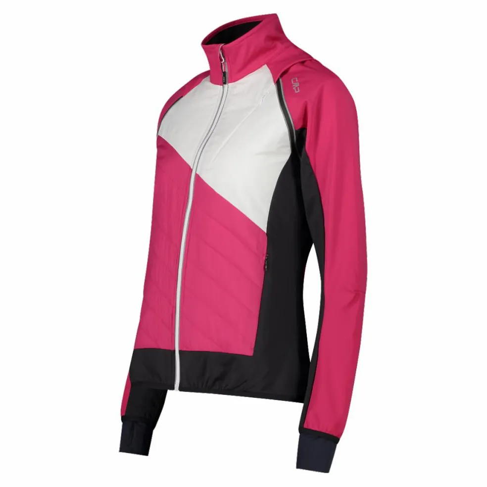 Hybride Damenjacke mit abnehmbaren ärmeln