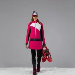 Hybride Damenjacke mit abnehmbaren ärmeln