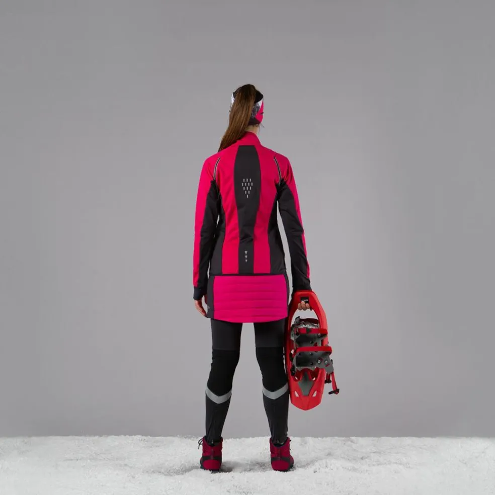 Hybride Damenjacke mit abnehmbaren ärmeln