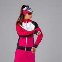 Hybride Damenjacke mit abnehmbaren ärmeln