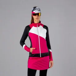 Hybride Damenjacke mit abnehmbaren ärmeln