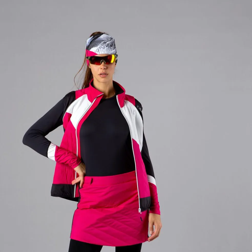 Hybride Damenjacke mit abnehmbaren ärmeln