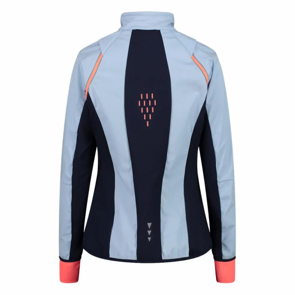 Hybride Damenjacke mit abnehmbaren ärmeln