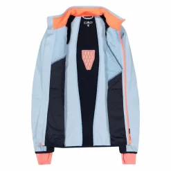 Hybride Damenjacke mit abnehmbaren ärmeln