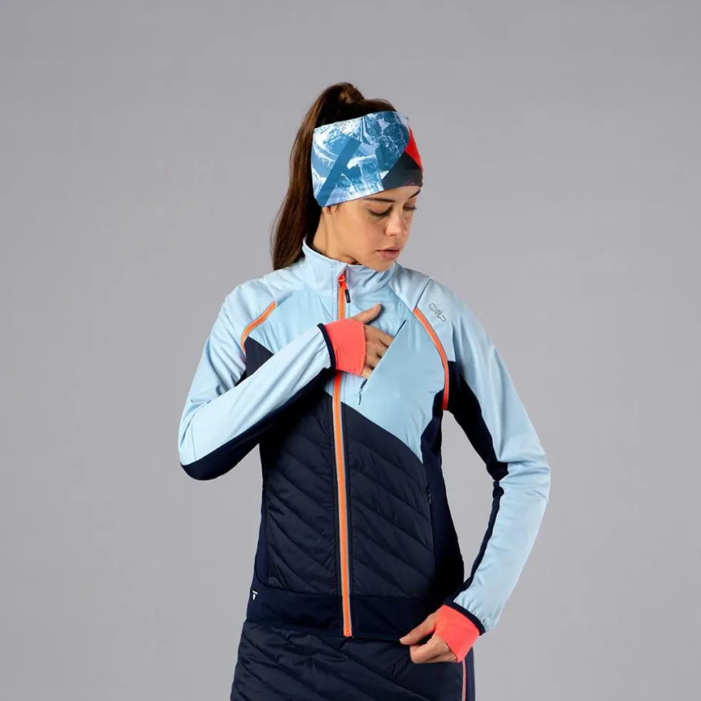 Hybride Damenjacke mit abnehmbaren ärmeln