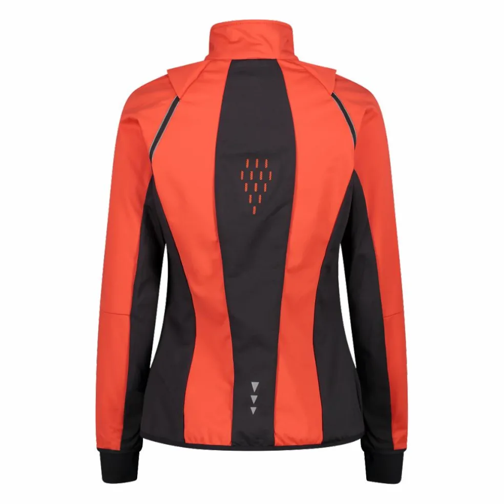 Hybride Damenjacke mit abnehmbaren ärmeln