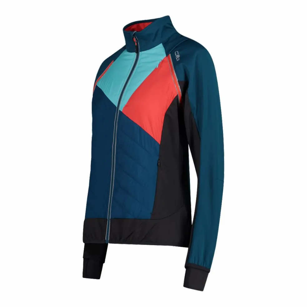 Hybride Damenjacke mit abnehmbaren ärmeln