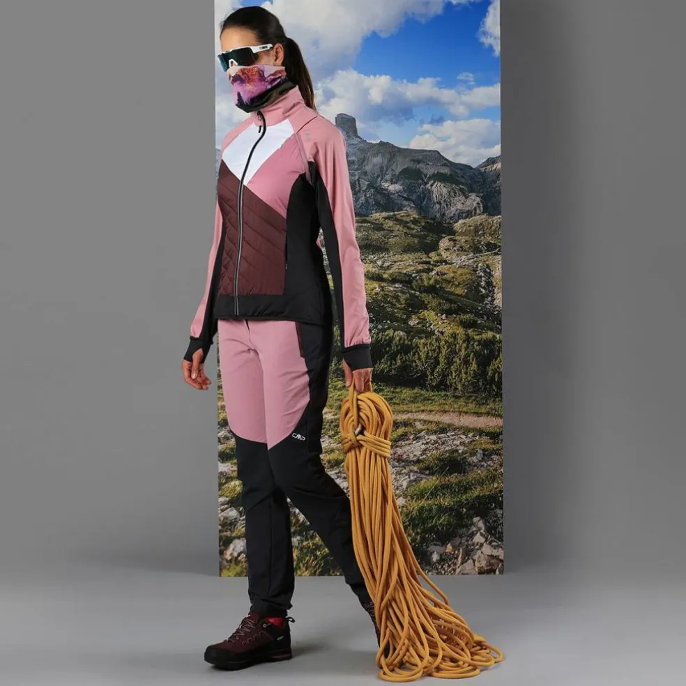 Hybride Damenjacke mit abnehmbaren ärmeln