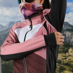 Hybride Damenjacke mit abnehmbaren ärmeln