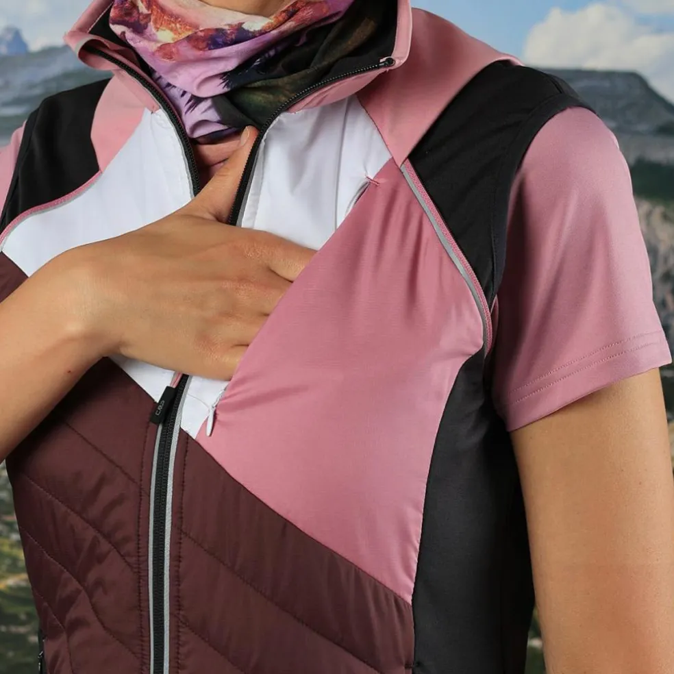 Hybride Damenjacke mit abnehmbaren ärmeln