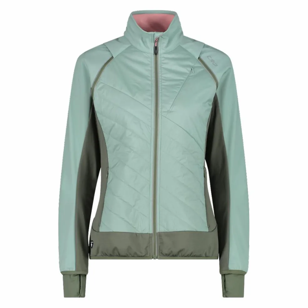 Hybride Damenjacke mit abnehmbaren ärmeln