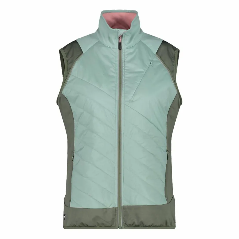 Hybride Damenjacke mit abnehmbaren ärmeln