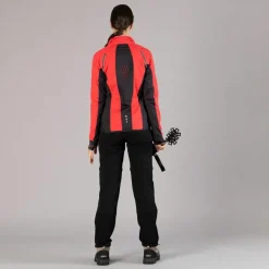 Hybride Damenjacke mit abnehmbaren ärmeln