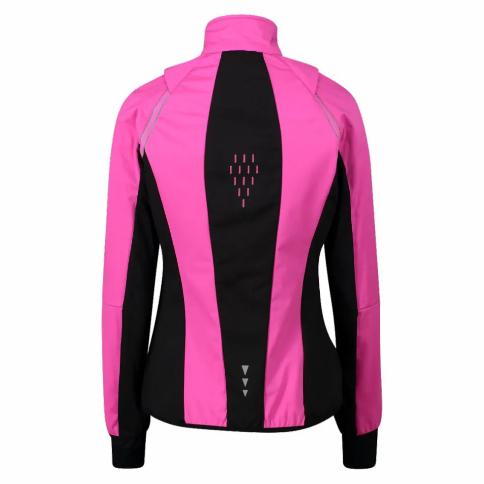 Hybride Damenjacke mit abnehmbaren ärmeln