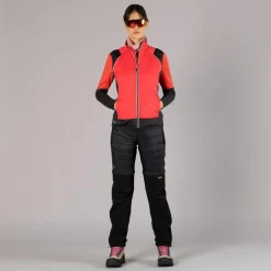 Hybride Damenjacke mit abnehmbaren ärmeln