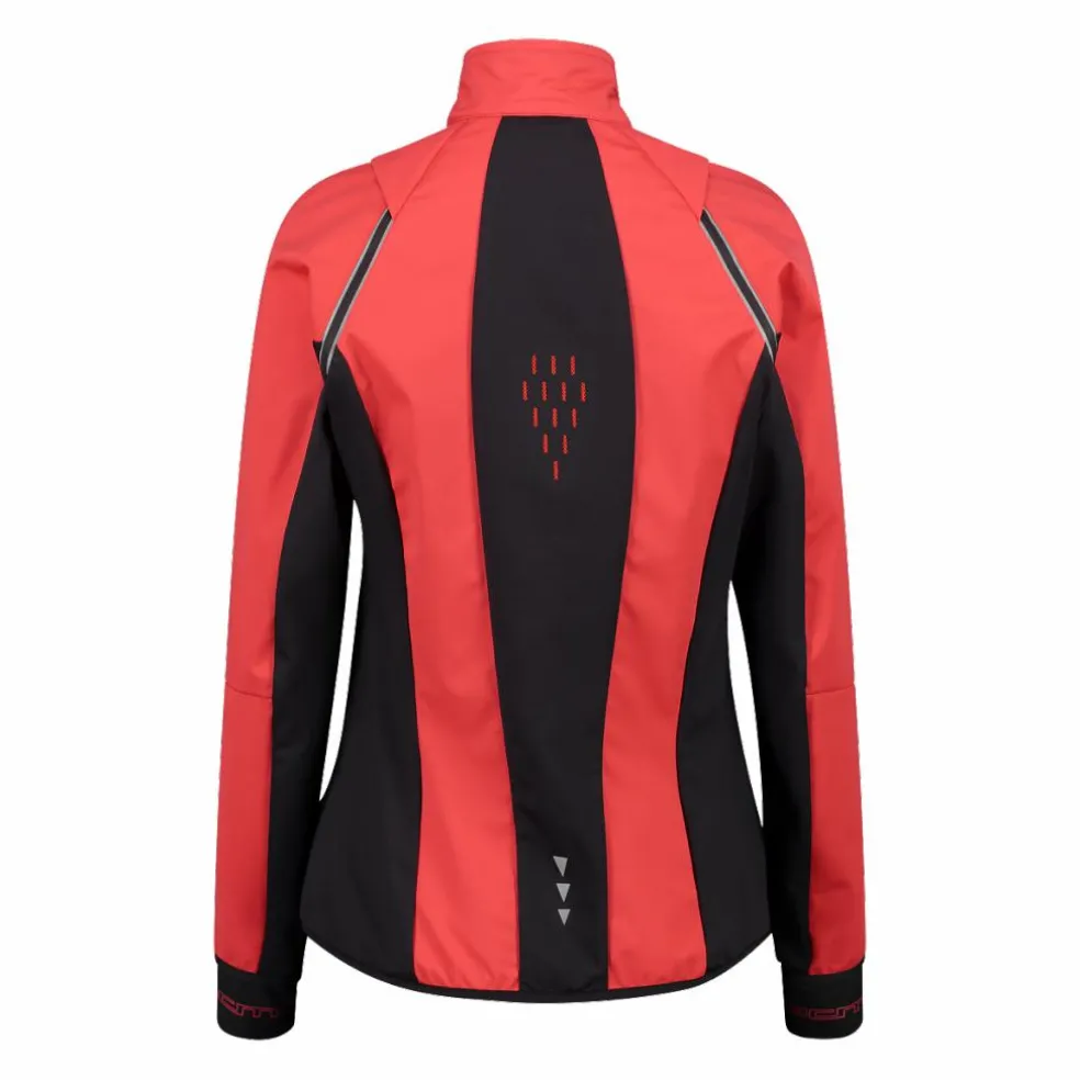 Hybride Damenjacke mit abnehmbaren ärmeln