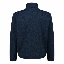 Hybrid-Fleecejacke für Herren aus Knit Tech Melange