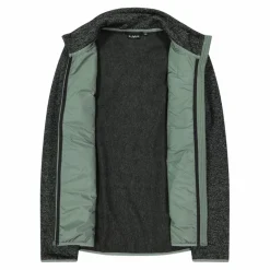 Hybrid-Fleecejacke für Herren aus Knit Tech Melange