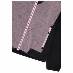 Hybrid-Fleecejacke mit Reißverschluss für Damen aus Knit Tech