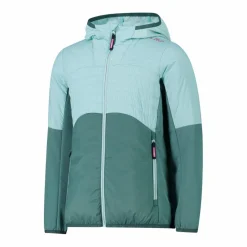 Hybridjacke mit Kapuze für Mädchen